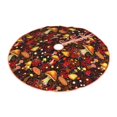 thumbnail image 2 of Bingfone Christmas Tree Skirt Mat Christmas Decoration Interior 36" -Warm Plants and Mushrooms, 2 of 6