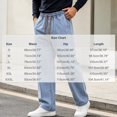 thumbnail image 3 of MYAOYI Mens Comfort Fit Jeans Drawstring Loose Denim Trousers, 3 of 7