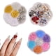 thumbnail image 1 of 3 cajas mezcladas de cuentas de lazo para decoración de uñas, parte trasera plana, diamantes de imitación de resina, decoraciones para uñas, diseños de manicura, accesorio de joyería DIY, 1 of 5