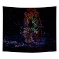 thumbnail image 1 of El tapiz colgante de farf brilla con fluorescencia en el oscuro dormitorio de la Sala de estar, la Oficina del tapiz de Halloween psicodélico, 1 of 5