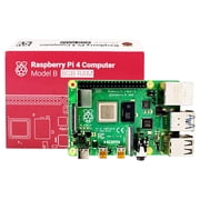 Raspberry Pi 4 Model B - Single-board computer - Broadcom BCM2711 / 1.5 GHz - RAM 8 GB - 802.11a/b/g/n/ac, Bluetooth 5.0