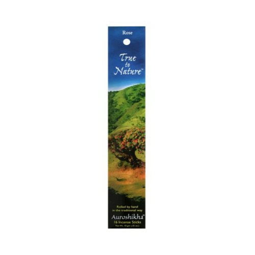 Auroshikha Bougies et Encens, Rose Surya, 10 Grammes
