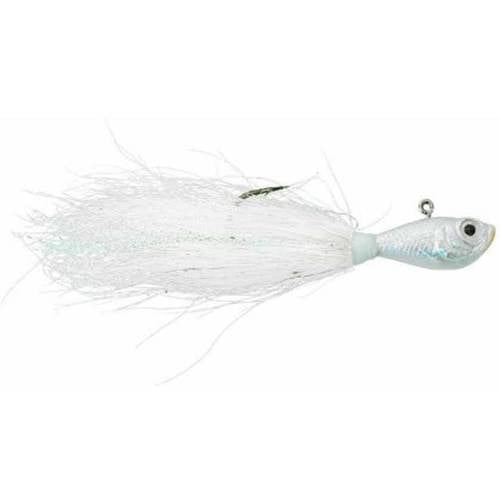 SPRO Fishing Bucktail Jig, White, 1 Pack - Walmart.com - Walmart.com