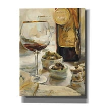 Epic Graffiti 'Award Winning Wine I' by Marilyn Hageman, Canvas Wall Art, 26"x34"