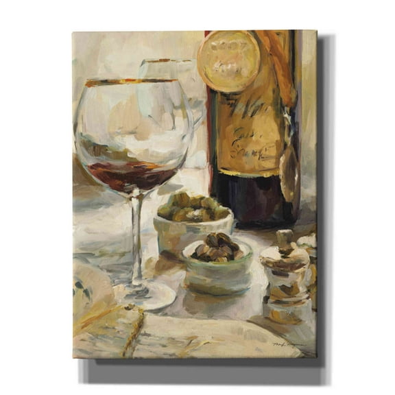 Epic Graffiti 'Award Winning Wine I' by Marilyn Hageman, Canvas Wall Art, 26"x34"