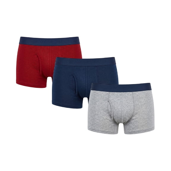 Wrangler Men's Comfort Cotton 3.5" Trunk, 6 Pack