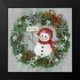 thumbnail image 2 of Swatland, Sally 12x12 Black Modern Framed Museum Art Print Titled - Mrs. Snowman, 2 of 5