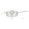 thumbnail image 4 of Demeyere Essential 5-ply 3-qt Stainless Steel Saute Pan with Lid, 4 of 9