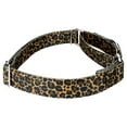 thumbnail image 4 of Country Brook Petz® Leopard Print Martingale Dog Collar and Leash, 2XS, 4 of 7