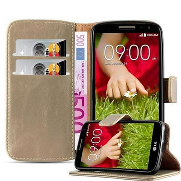 Cadorabo Case for LG G2 MINI Cover Book Wallet Screen Protection PU Leather Flip Magnetic Luxury Etui