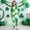 Green J, variant on Girls St Patricks Day Outfit Sets Glitter Striped Shamrock PJ Set Kids Holiday Outfit Sets Green,Size 9 T