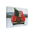 thumbnail image 2 of James Wiens 'Christmas in the Heartland IV Ford' Canvas Art, 2 of 3