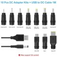 thumbnail image 4 of 2X Cable de Alimentación CC USB Una Enchufe Intercambiable CC Multifuncional 5.5X2.1, 4 of 7