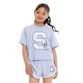 thumbnail image 2 of Stitch Girls Active Graphic Jersey with Short Sleeves, Sizes 4-12, 2 of 7