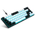 thumbnail image 4 of Mechanical Gaming Keyboard, RGB Backlit 68 Keys Wired Keyboard, Ergonomic Mini Gaming Keyboard With Hot Swap Switch, Blue Switch, Multimedia Function, For , OS X,, 4 of 8