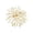 Gold, variant on Abstract Firework Hollow Metal Brooch Statement Decor Pin for Suit Coat Scarf Women Daily Party Jewelry