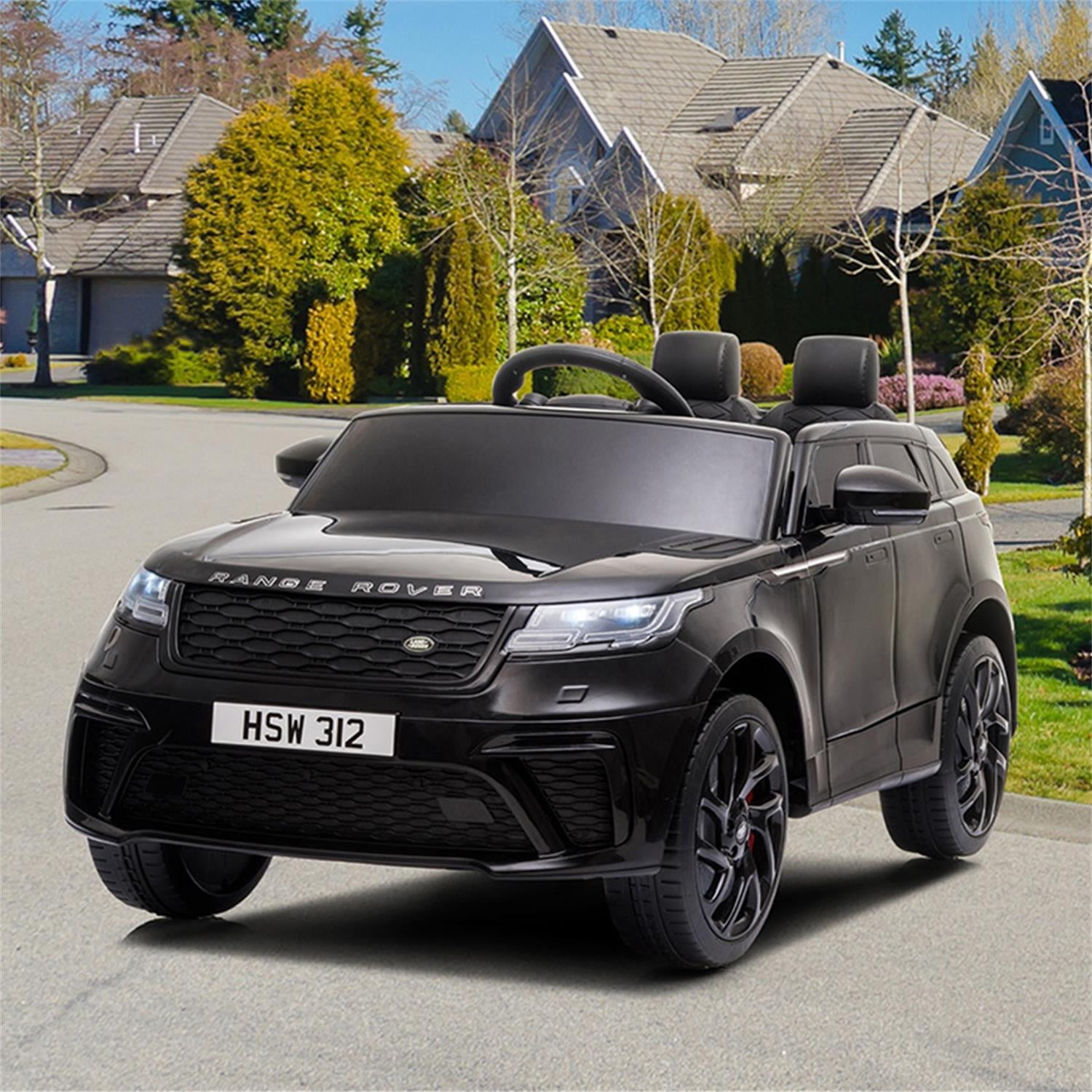 CIPACHO 12 V Licensed Land Rover Kids Ride On Car with Remote Cotrol, Toy Car for Kids Battery Powered Vehicle MP3, Black CIPACHO 12 V Licensed Land Rover Kids Ride On Car with Remote Cotrol, Toy Car for Kids Battery Powered Vehicle MP3, Black