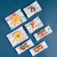 thumbnail image 3 of YAOMOBB Baking Packaging Bags Floral Cookie Biscuit Packaging Semi Transparent Floral Print 100Pcs 200Pcs, 3 of 7