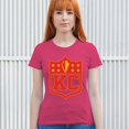 thumbnail image 4 of Kansas Shield T-Shirt Champions Game Day Fantasy Football K.C. Fan Women's Tee, 4 of 7