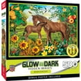 thumbnail image 2 of Hidden Images Glow In The Dark - Neighs and Nuzzles 500 Piece Puzzle, 2 of 5