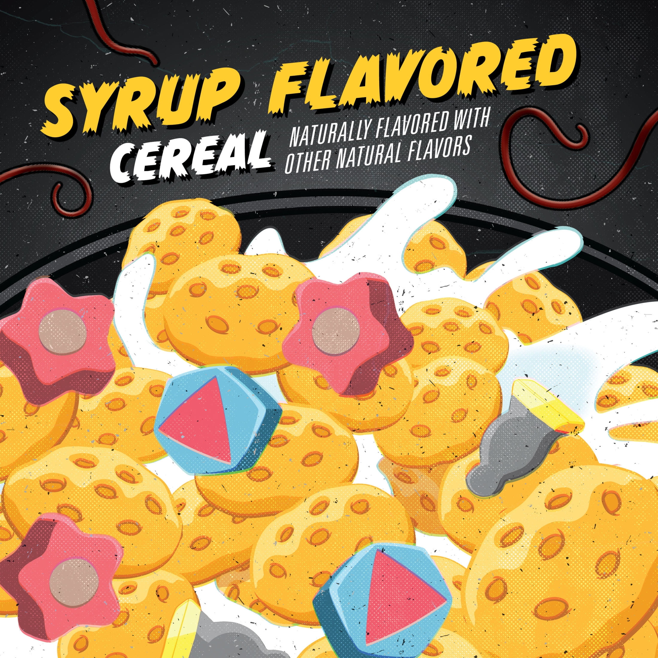 Kellogg's Demogorgon Crunch Original Breakfast Cereal, Collector's Edition, 12.1 oz
