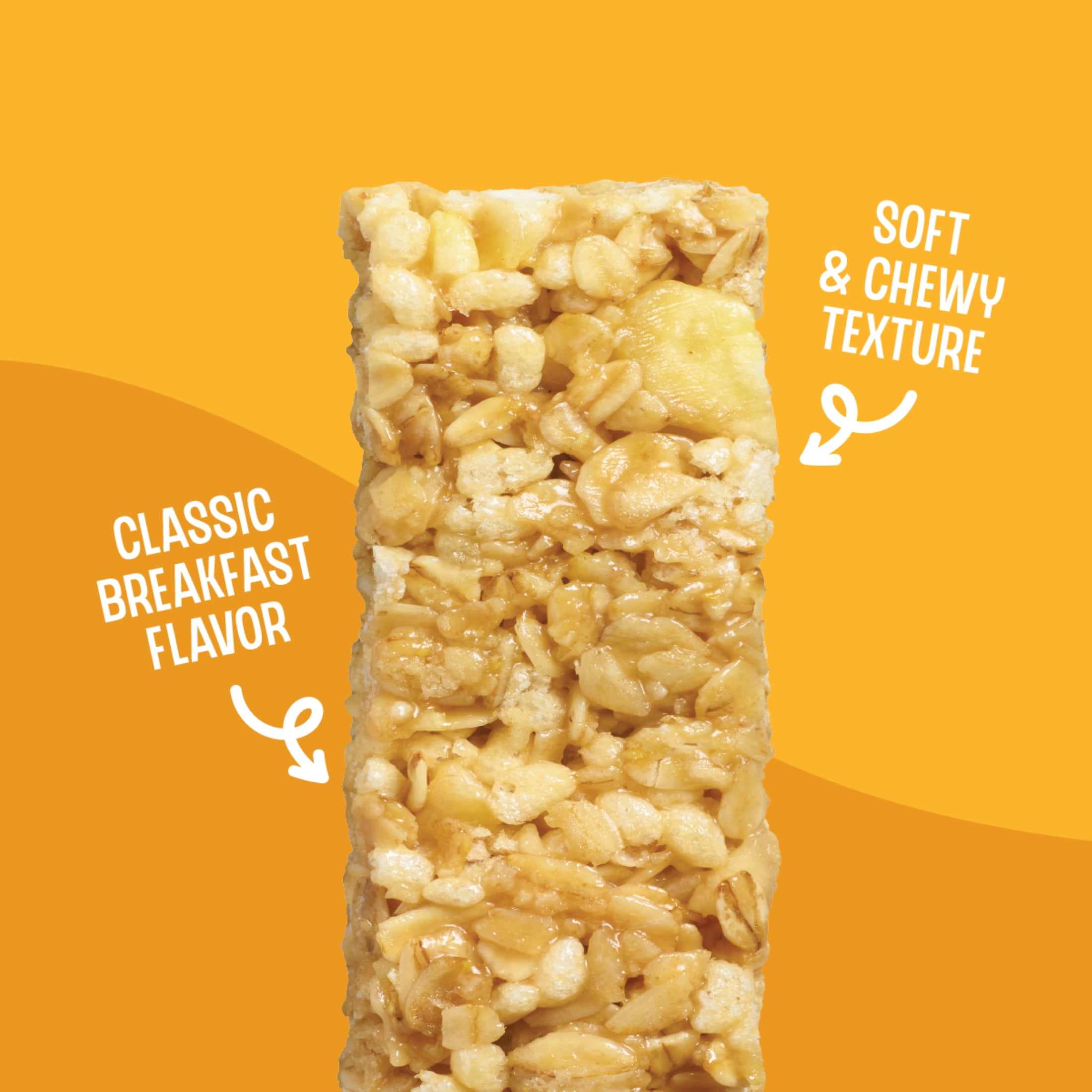 Sunbelt Bakery Banana Oat Chewy Granola Bars, 60 Bars (6 Boxes), 52.74 Oz