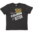 thumbnail image 3 of Inktastic I Love My Cousin with Autism Youth T-Shirt, 3 of 5