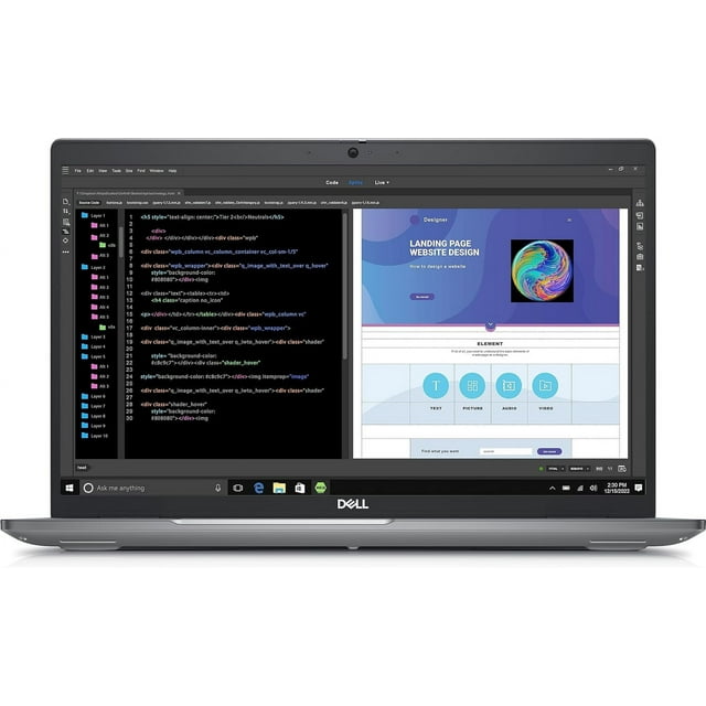 Dell Precision 3580, 15,6 Po FHD, Intel Iris Xe Graphics, i7-1355U, 16 Go, 256 Go, PCIe, Remis à Neuf