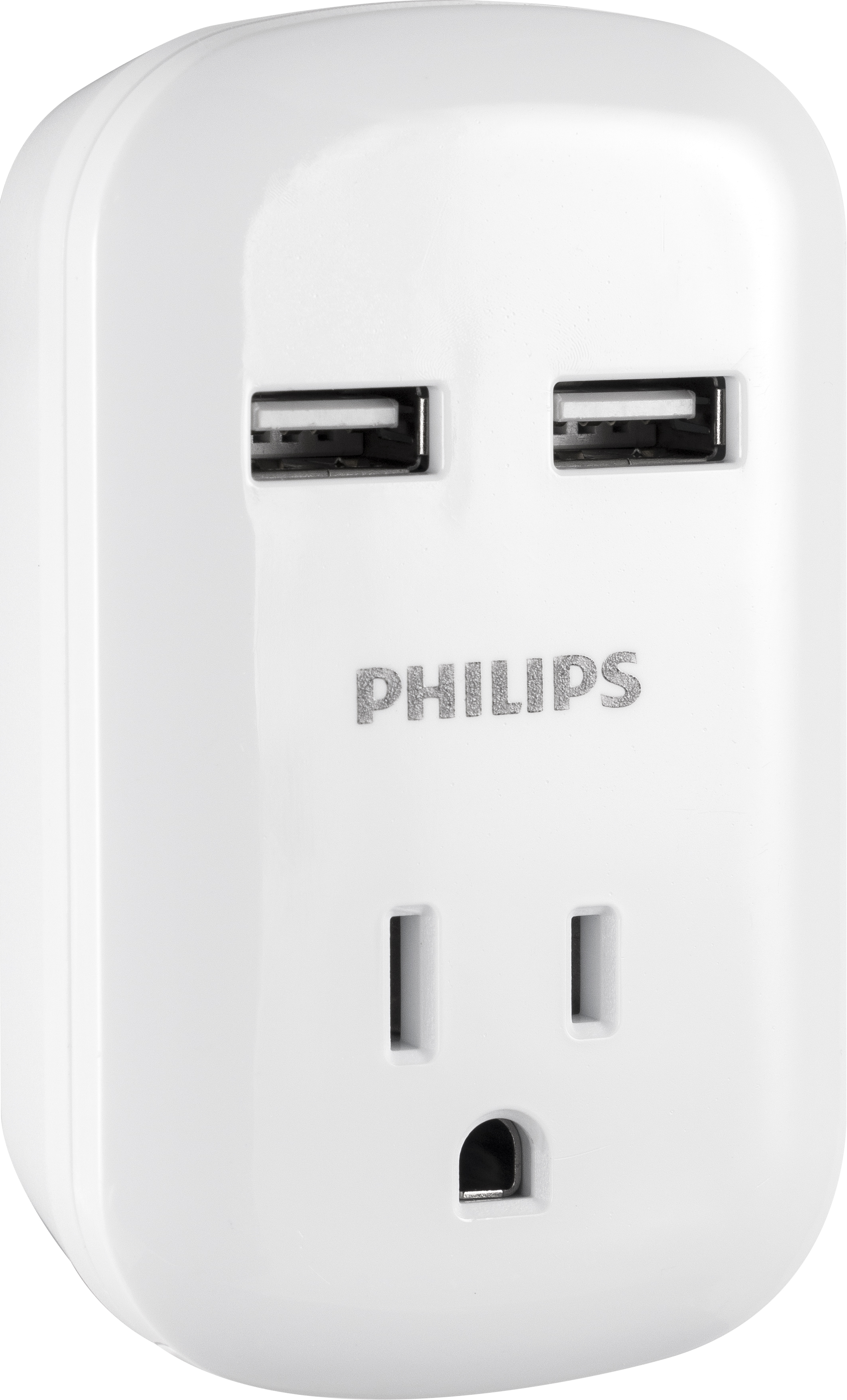 Philips Wall Tap with 2 USB Ports and 1 Outlet photo 8