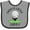 Heather and Black, variant on Inktastic Daddy's Little Caddy Cute Golf Ball Boys or Girls Baby Bib