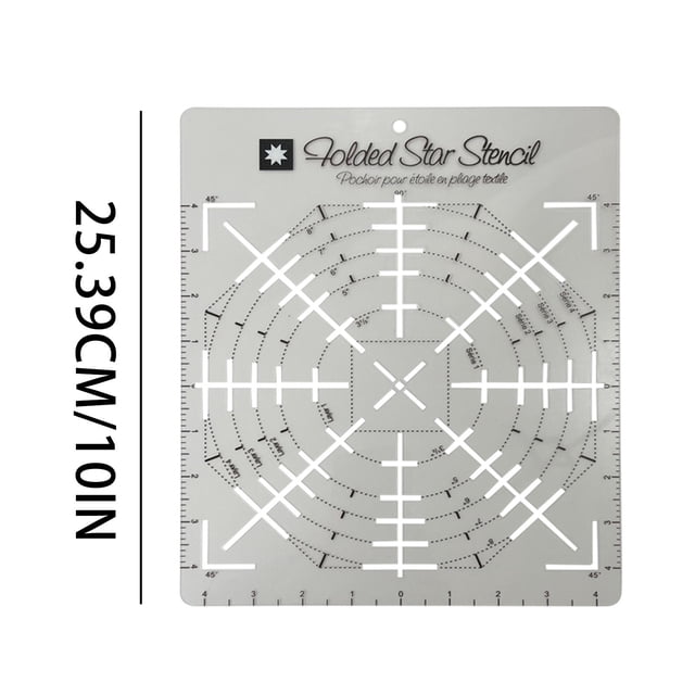 Agiferg Sewing Template Patchwork Template DIY Bowl Mat Sewing Template Tool
