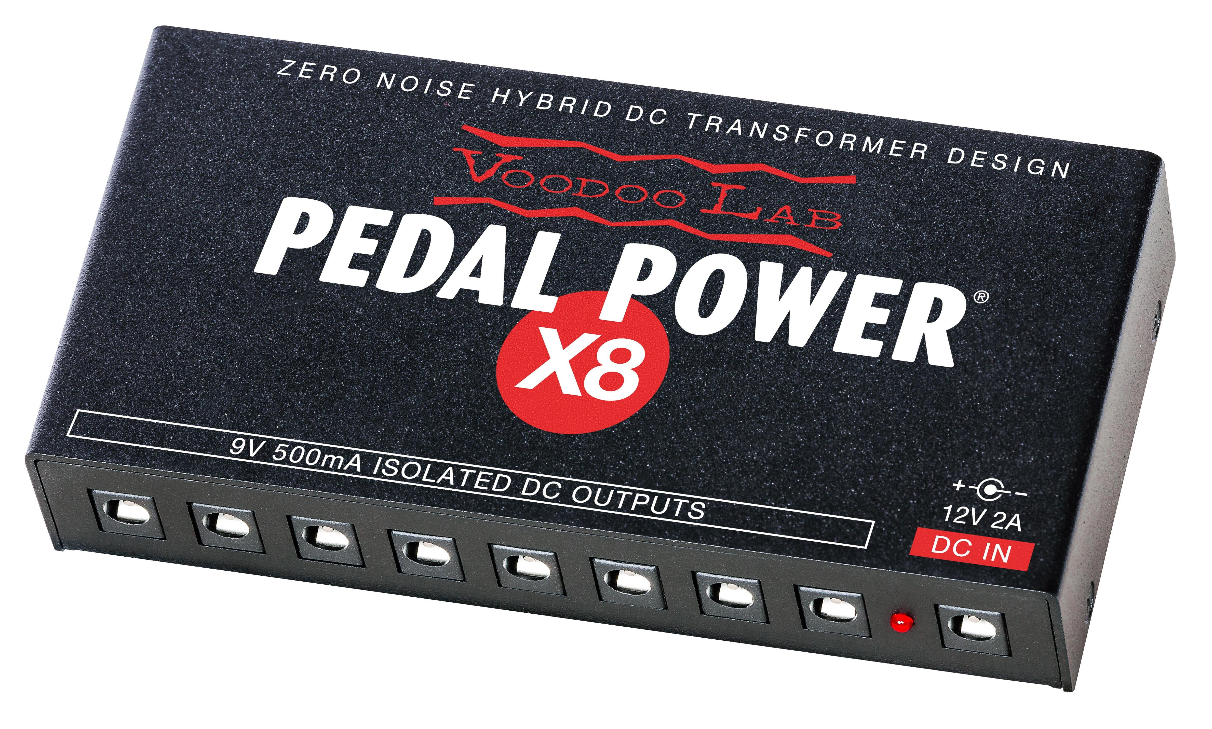 Voodoo Lab Pedal Power X8 High Current 8-output Isolated Power Supply