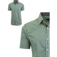 thumbnail image 3 of Mens Short Sleeve Casual Dress Shirts Slim Fit Button Down, 3 of 3