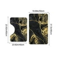 thumbnail image 4 of Bowayaoa Bathroom Floor Mat Set, Super Absorbent Quick Drying U Shaped Toilet Mats, Non Slip Bath Rug for Entrance, Soft Plush Bathroom Rugs, 4 of 7