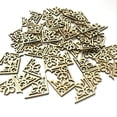 thumbnail image 7 of 100pcs Wood Vintage Corner Onlay Furniture Home Decorations Applique DIY Corner Decorative Protector Cover (Wood Applique, 30mm, 50pcs A Pack), 7 of 7