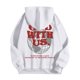 thumbnail image 4 of MHFRRA Sudadera con Capucha Estampada para Uso Diario Sudadera Informal para Mayor Comodidad y Estilo En Actividades Deportivas y de Ocio Blanco, 4 of 5
