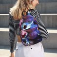 thumbnail image 6 of KLL Colorful Frog Among Flowers Print Travel Laptop Backpack - College Backpack Business Work Bag Nurse Bag Casual Daypack for Weekender Business Hiking -Medium, 6 of 6