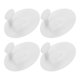 thumbnail image 5 of 4 ganchos adhesivos ovalados para cables, soporte adhesivo multifuncional para enchufes, organizador de cables y colgador de llaves (blanco), 5 of 7
