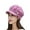 Styke#2 Pink, variant on Holzlrgus Women's Visor Beanie Trendy Warm Hat Winter Wool Lined Elastic Knitted Hat