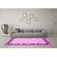 thumbnail image 3 of Ahgly Company Indoor Rectangle Persian Pink Traditional Area Rugs, 2' x 5', 3 of 4