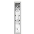 thumbnail image 2 of ArtToFrames 6" x 35" Metro Ice Silver Black Picture Frame, 6x35 inch Silver Wood Poster Frame (WOM-5247),  Pack, 2 of 7