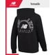 thumbnail image 3 of Conjunto de sudadera New Balance de forro polar de mezcla de algodón para niños de 8 a 12 años, 3 of 7