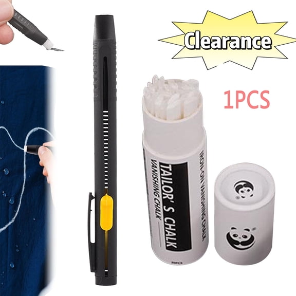 Heat Erasable Fabric Marker for Sewing, Embroidery, Quilting, Fabric Pen with Refills, Heat Disappearing Ink Pen for Fabrics, Fabrics Markers for Marking