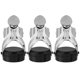 thumbnail image 1 of 3 tapones de acero inoxidable para botellas de champán y vino., 1 of 7