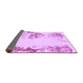 thumbnail image 2 of Ahgly Company Indoor Rectangle Abstract Purple Modern Area Rugs, 8' x 10', 2 of 4