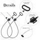 thumbnail image 3 of Cable para sillón reclinable, Cable para sillón reclinable, Manija para sofá, Cable para sillón reclinable de repuesto, Cable de repuesto con anillo en D, Manija de liberación para sofá Ashley, Negro, 3 of 5