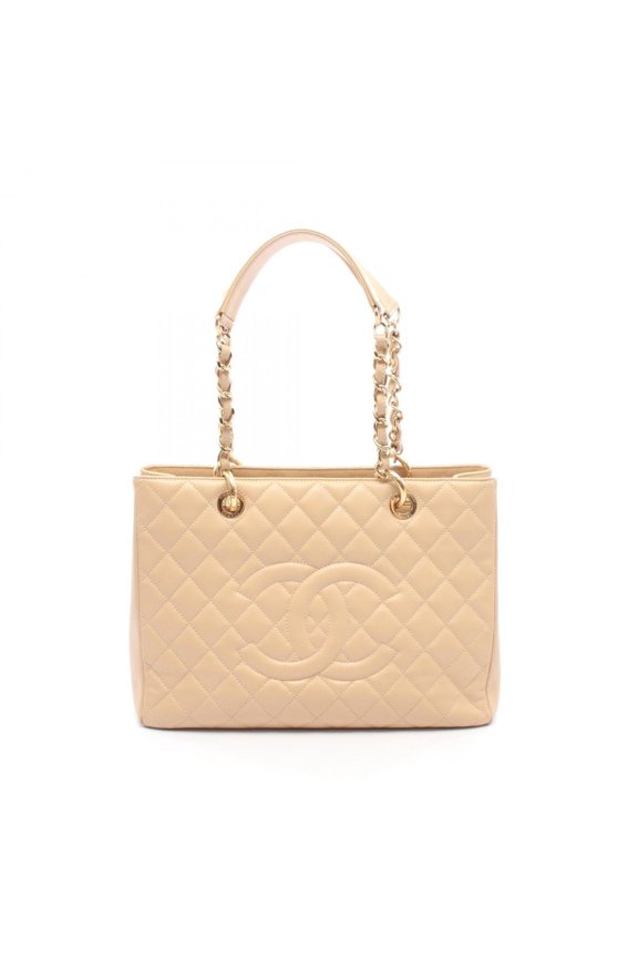 Pre-Owned Chanel Matelass Grand Shopping GST Tote Bag/Handbag, Caviar Leather (Grained...