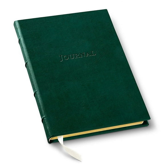 Gallery Leather Hardcover Desk Journal - Acadia Green - 8"x5.5"