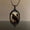 1, variant on Gothic Raven Cross Necklace Gothic Witch Black Cat Forest Glass Pendant Necklace