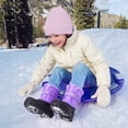 thumbnail image 2 of DREAM PAIRS Kids' Snow Boots, Waterproof Winter Boots with Warm Faux Fur Lining, Mid-Calf Outdoor Boots with Anti-Slip Outsole, 2 of 6